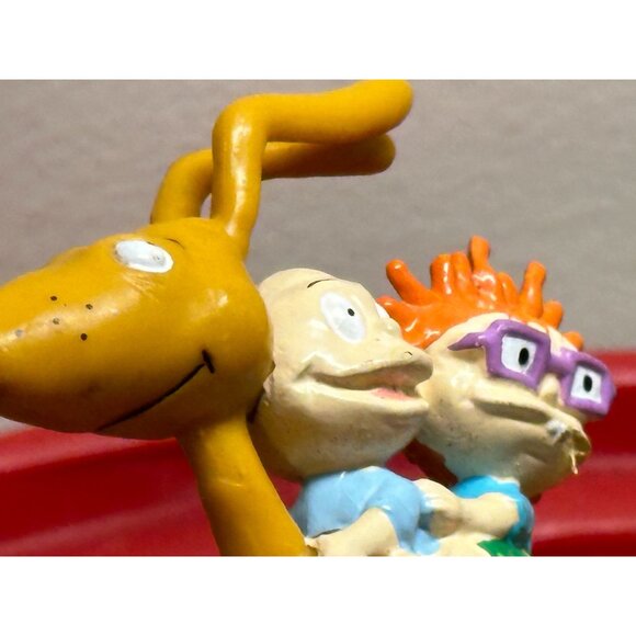 Creepy Rugrats Tommy Chuckie Dog Spike Figurine Cake Topper Kids Toy Decopac - Picture 6 of 9